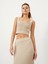 U Yaka Pamuklu Slim Fit Triko Atlet 1