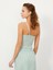 Pamuklu Slim Fit Tek Omuz Askılı Triko Atlet 4