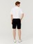 Pamuklu Kargo Cepli Regular Fit Sweat Şort 5