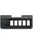 Vw Volkswagen Caddy 1996-2003 Torpido Ön Konsol Cam Düğme Yuvası Çerçevesi 6K0857061B 1