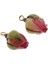 2x 2 Adet Reçine Takı Moda Çiçek Tomurcuk Için Gerçek Çiçekler Charms (Yurt Dışından) 5