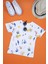 Çizgi Kids Erkek Çocuk Aloha Baskılı Beyaz T-Shirt 3