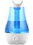 LED Işık ile 3l Büyük Kapasiteli Ev Hava Nemlendirici Çift Sprey - Mavi (Yurt Dışından) 1