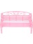 Plastik Bahçe Veranda Park Bank 1: 6 Ölçekli Dollhouse Minyatür Mobilya Pembe (Yurt Dışından) 1