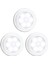 3 Adet LED Işık Bedsides Hareket Sensörü Gece Işık Duvar Banyo Koridor Beyaz Beyaz Işık Için(Yurt Dışından) 2