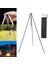 Açık Kamp Tripod Taşınabilir Pişirme Kamp Ateşi Pot Piknik Dayanıklı Siyah (Yurt Dışından) 4