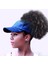 At Kuyruğu Beyzbol Şapkası Kadın Dağınık Yüksek Topuz Tenis Şapka Ayarlanabilir Snapback Kraliyet Mavi 4