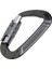 12KN D Carabiner Vida Kilidi Hamak Asılı Toka Anahtarlık Kamp Gri (Yurt Dışından) 5