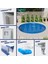 Yüzme Havuzu Bora Silver Set Gömme Tip 7 Metre H:120 cm 2