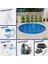 Yüzme Havuzu Bora Silver Set Gömme Tip 7 Metre H:120 cm 3