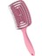 Detangle Hairbrush Styling Araçları Havalandırmalı Saç Fırçası Tarak Kuaförlük Pembe 1