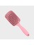 Detangle Hairbrush Styling Araçları Havalandırmalı Saç Fırçası Tarak Kuaförlük Pembe 5