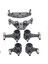 22 / Set Metal Yükseltme Wltoys Için K969 K979 P929 P939 1:28 Rc Paletli Araba Titanyum (Yurt Dışından) 3