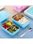 1000 ml. Lunchbox Paslanmaz Çelik Çift Katmanlı Bölmeli Öğle Yemeği Kutusu (Yurt Dışından) 5