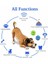 5cm Doğal Kauçuk Oyuncaklar Köpek Çiğneme Oyuncakları Diş Temizleme Topu (Yurt Dışından) 4
