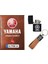 Isiminize Özel Yamaha Logolu Taba Ruhsat Kabı - Anahtarlık - Çakmak 1