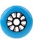 Roller Patates Tekerlekleri Kapalı Açık Hızlı Paten Tekerlekleri Aracı Siyah/mavi/kırmızı 100MM Mavi (Yurt Dışından) 3