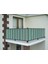 Balkon Demiri Perdesi Bağcıklı Yeşil Çizgili 850X80 1