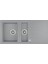- Stone 60 B-Tg Metallıc Grey - Ankastre Granit Eviye - Metalik Gri - 100 cm - 115360007 1