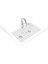 FORSQUARE 790 TG ARTIC WHITE Ankastre Kumanda Sifonlu Granit Eviye Beyaz 79 cm 115260018 2