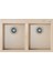FORSQUARE 790 TG AVENA BEIGE Ankastre Kumanda Sifonlu Granit Eviye Bej 79 cm 115260016 1