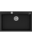 FORSQUARE 72.40 TG BLACK Ankastre Kumanda Sifonlu Granit Eviye Siyah 72 cm 115230000 1