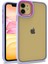 Apple iPhone 11 Kılıf Kamera Korumalı Mat Renkli Silikon 1