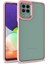 Samsung Galaxy A12 Kılıf Kamera Nikelaj Kenar Renkli Kapak 1