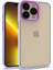 Apple iPhone 13 Pro Kılıf Kamera Nikelaj Kenar Renkli Kapak 1