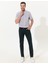 Erkek Lacivert Regular Fit Kısa Kollu Gömlek 50249730-VR033 4