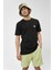 Scroll Down Bisiklet Yaka Rahat Kalıp Nakışlı Siyah Unisex Kutulu T-Shirt 2