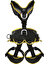 Singing Rock Expert 3D Standard Full Body Harness Endüstriyel Black-Yellow 2