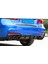 Bmw F30 3 Serisi M Performance Difüzör Piona Black 2012 - 2018 Sağ Sol Çift Çıkış 3