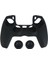 Yumuşak Silikon Kapak Cilt Sony Ps5 Denetleyicisi Için Koruyun / Thumbstick Siyah (Yurt Dışından) 2