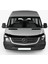 Mercedes Sprinter 2014 - 2018 Ön Kaput Koruyucu Rüzgarlığı Piano Black 3.2 mm Kalın Plastik 2