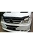 Mercedes Sprinter 2006 - 2013 Ön Kaput Koruyucu Rüzgarlığı Piano Black 3.2 mm Kalın Plastik 3
