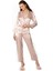 Saten Biyeli Pijama Takımı 1200 Pudra 1