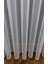 Kullanıma Hazır 1/3 Sık Pile Tül Perde Tek Kanat - Ekru 110 x 270 cm 4