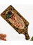 Gift Retro Motif Tasarımlı Dikdörtgen Şeklinde Doğal Ahşap Servis ve Sunum Tabağı Model 15 4