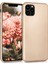 Apple iPhone 12 Pro Max Premium Matte Silikon Kılıf - Gold 1