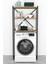 3 Raflı Metal Banyo Düzenleyici Metal Banyo Rafı Çamaşır Makinası Üstü Çam 2