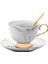 Kahve Fincanı ve Tabağı Latte Çay Bardağı (Yurt Dışından) 2