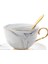 Kahve Fincanı ve Tabağı Latte Çay Bardağı (Yurt Dışından) 5