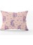 Pembe Lila Modern Hayvan Desenli Dijital Baskılı Kırlent Yastık Kılıfı CGH180-3550 Çift Tarafı Baskılı 1