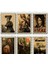 6 Lı Mdf Walking Dead Afiş Klasik Vintage Ahşap Poster 1