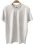 Standart Kalıp Basic T-Shirt Açık Gri 1
