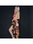 Paredora Kahve Patchwork Desenli Etek Pareo 2