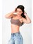 Viendo Zincir Askılı Kaşkorse Crop Top Büstiyer 1