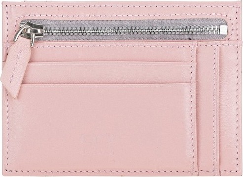 PLM Zip Deri Fermuarlı Kartlık Zpch Nu2 Pembe görsel 2