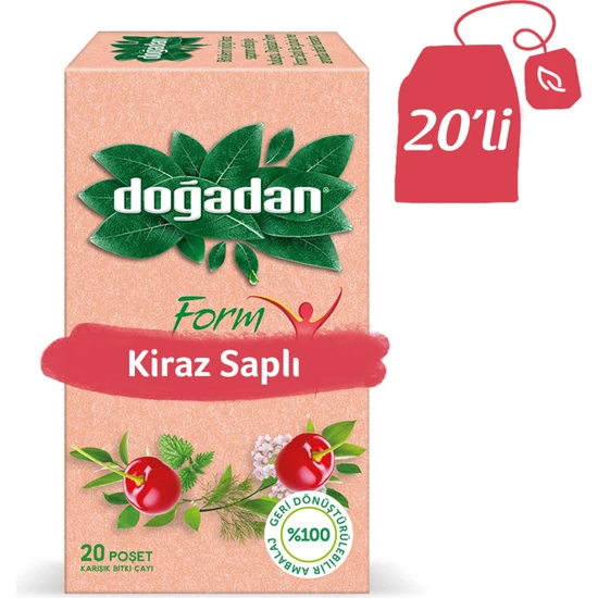 Doğadan Form Kiraz Saplı 20&primeli